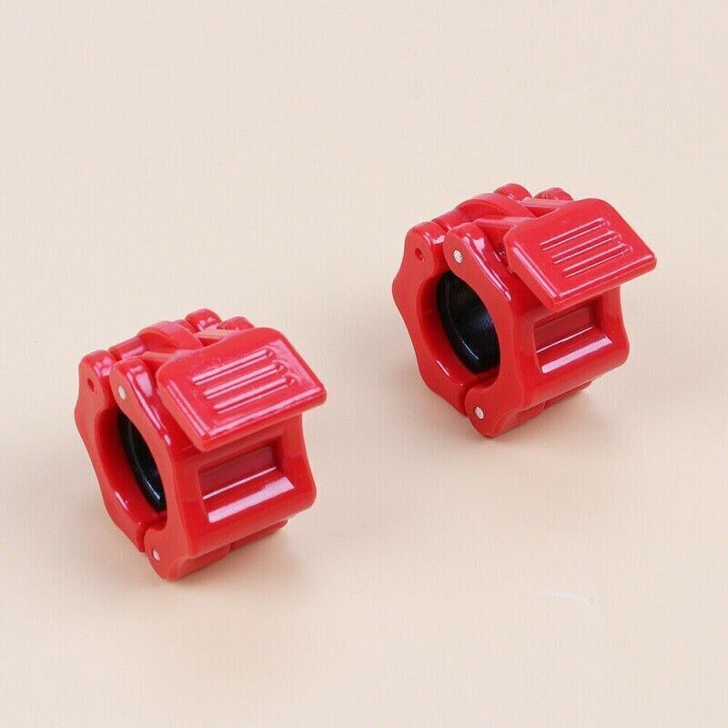 Fast Pair Clamps 1 Buckle Dumbbell Collars Weight 25MM Barbell Clips Spinlock - Picture 13 of 13