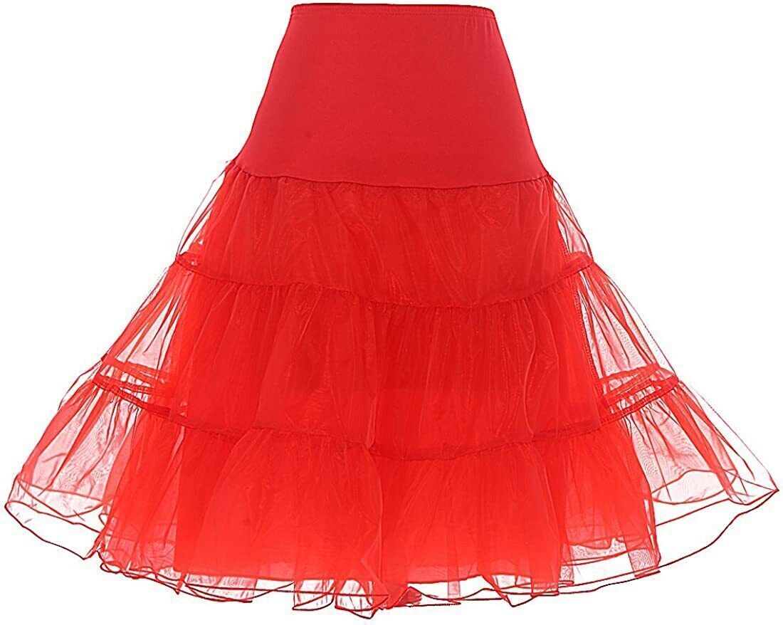 Vintage 50er Rockabilly Tutu Unterrock Reifrock Halbslip für Swing Kleider - Bild 11 von 13