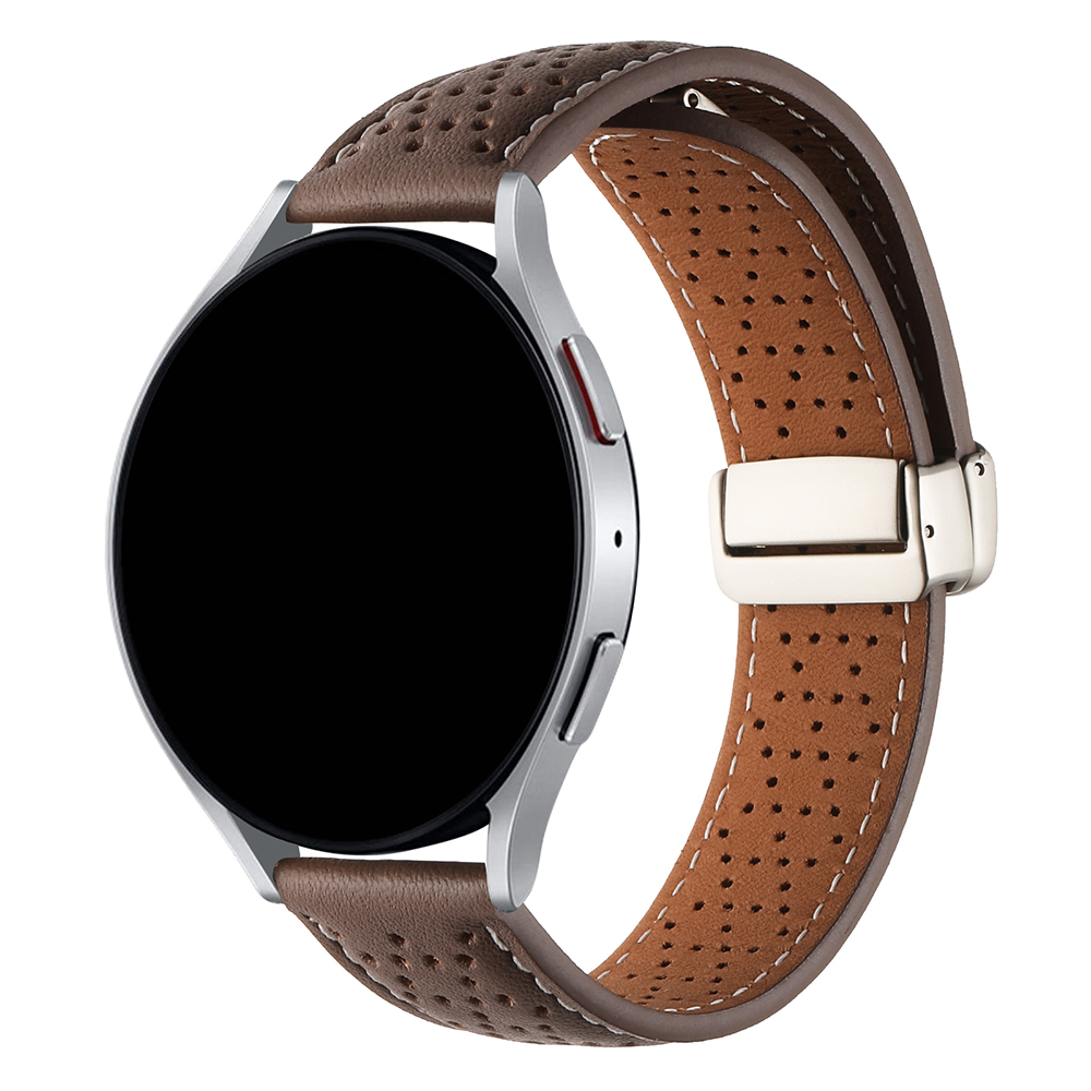 Bracelet Cuir Magnétique Pour Galaxy Watch 7 Fermeture Rapide 22mm - Zdjęcie 30 z 34