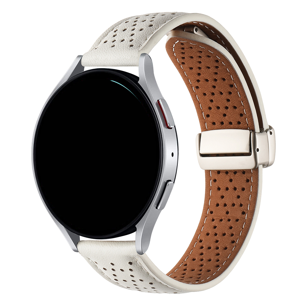 Bracelet Cuir Magnétique Pour Galaxy Watch 7 Fermeture Rapide 22mm - Zdjęcie 32 z 34