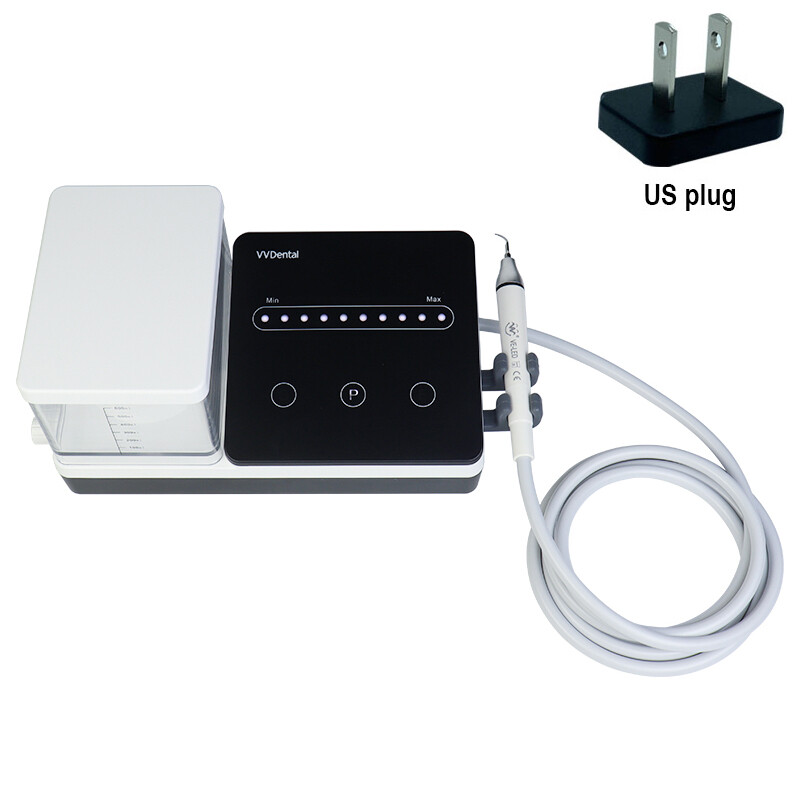Dental Ultrasonic Piezo Scaler LED Handpiece Fits Woodpecker EMS Cavitron 5 Tips