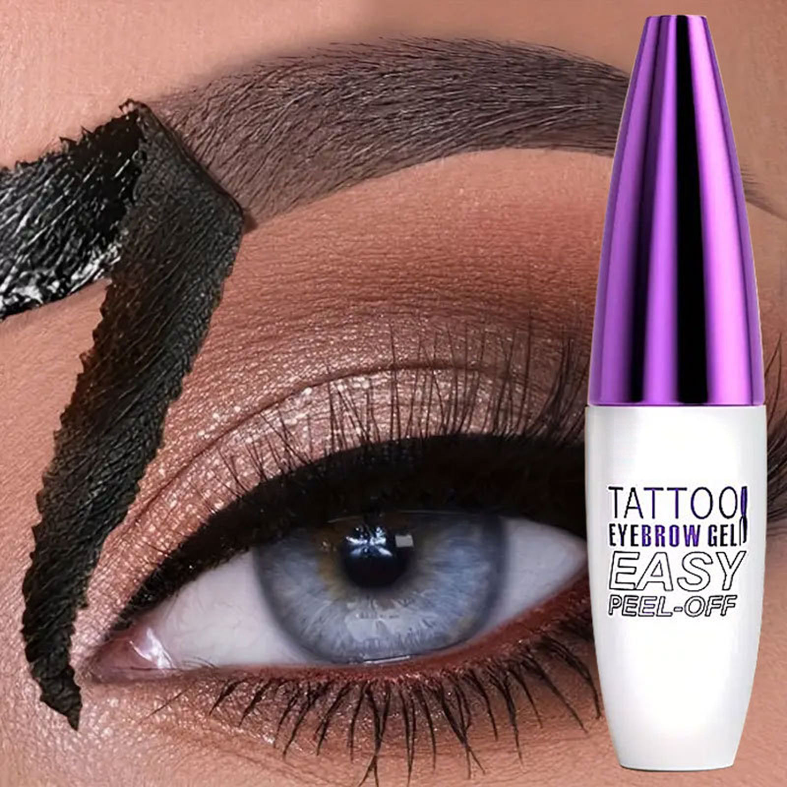 Tattoo Peel-Off Semi-Permanent Brow Tint Waterproof Long-Lasting Eyebrow Gel - Picture 8 of 22