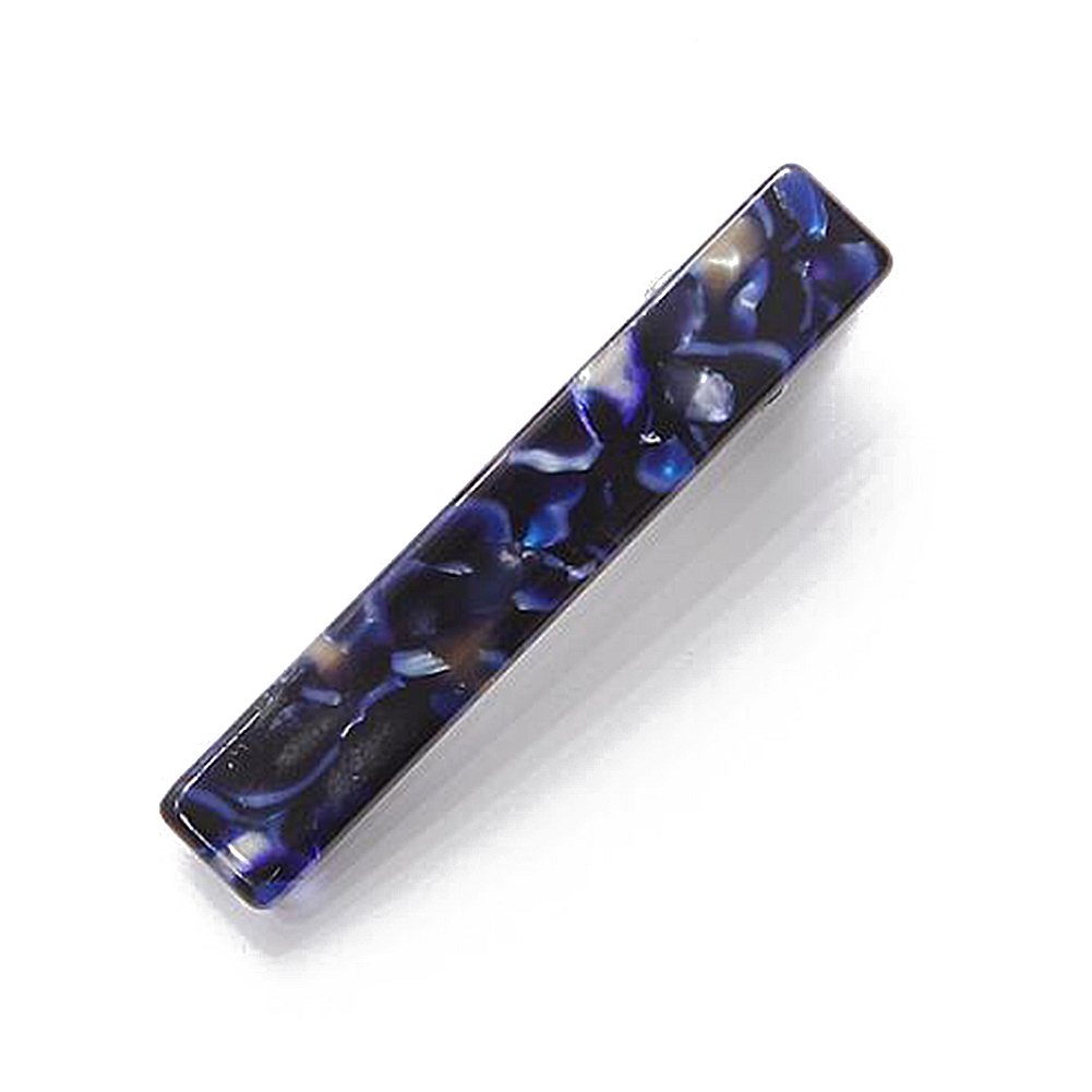 Elegant Floral Print Hair Clip for Women - Resin Barrettes Hairpin - 1Pc - Picture 12 of 17