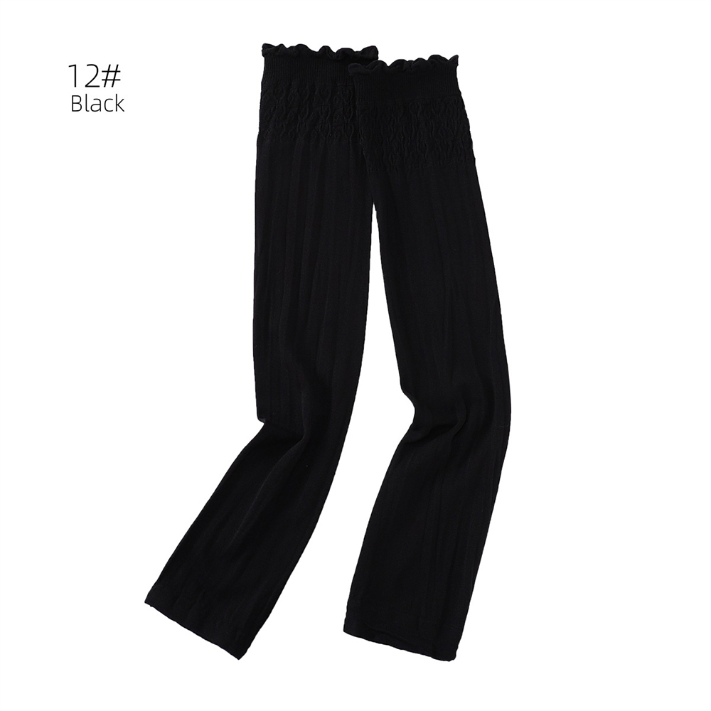 Lace Trim Arm Sleeves for Women Sun Protection Fashionable Casual Polyester - Picture 30 of 34