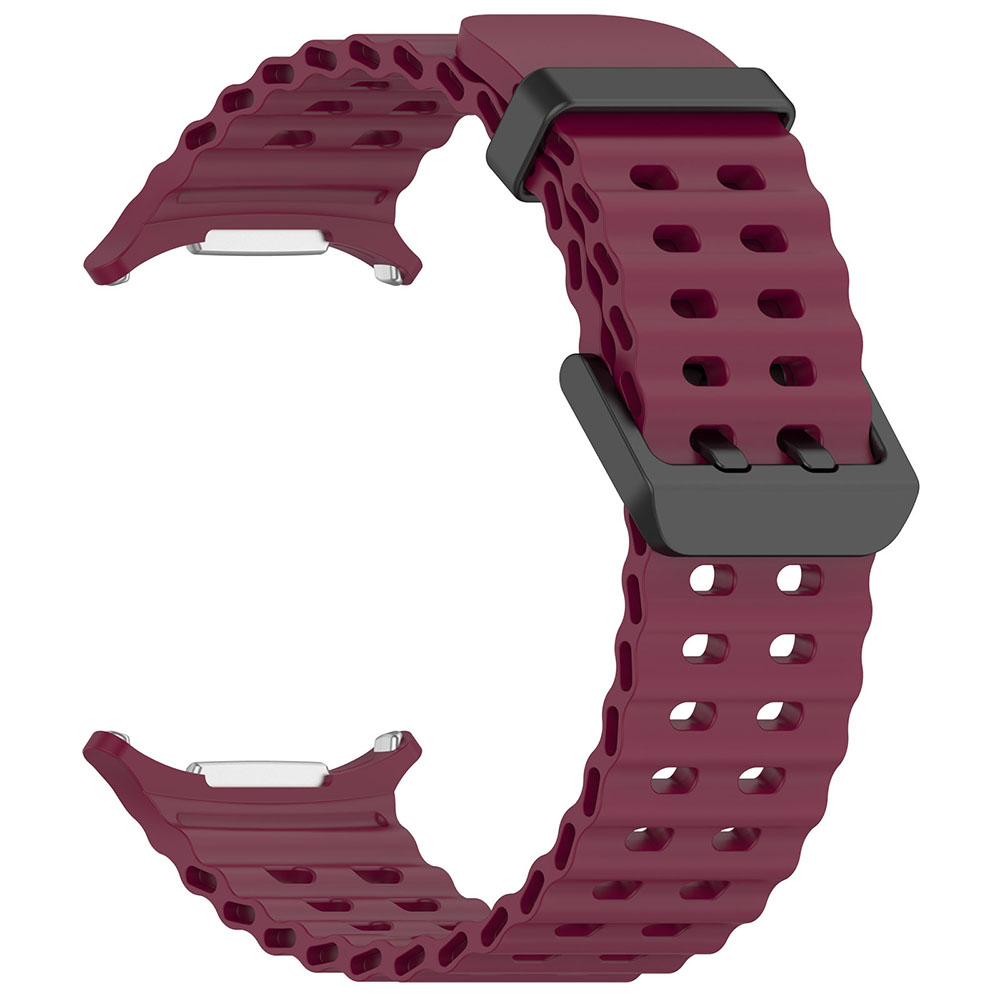 Bracelet de Montre en Silicone pour Samsung Galaxy Watch Ultra 47mm Durable et É - Zdjęcie 35 z 36