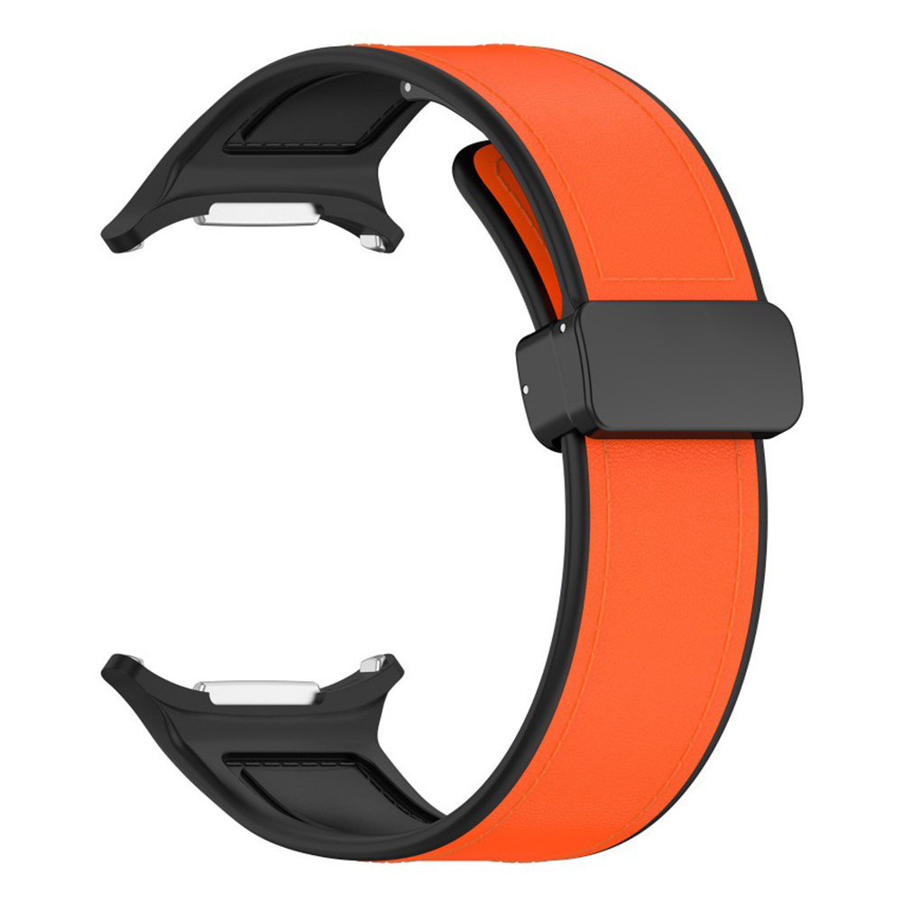 Bracelet Silicone et Cuir Compatible Samsung Galaxy Watch Ultra 47mm - Remplacem - Zdjęcie 27 z 29