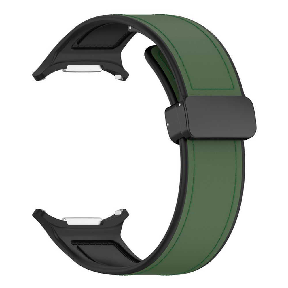 Bracelet Silicone et Cuir Compatible Samsung Galaxy Watch Ultra 47mm - Remplacem - Zdjęcie 28 z 29