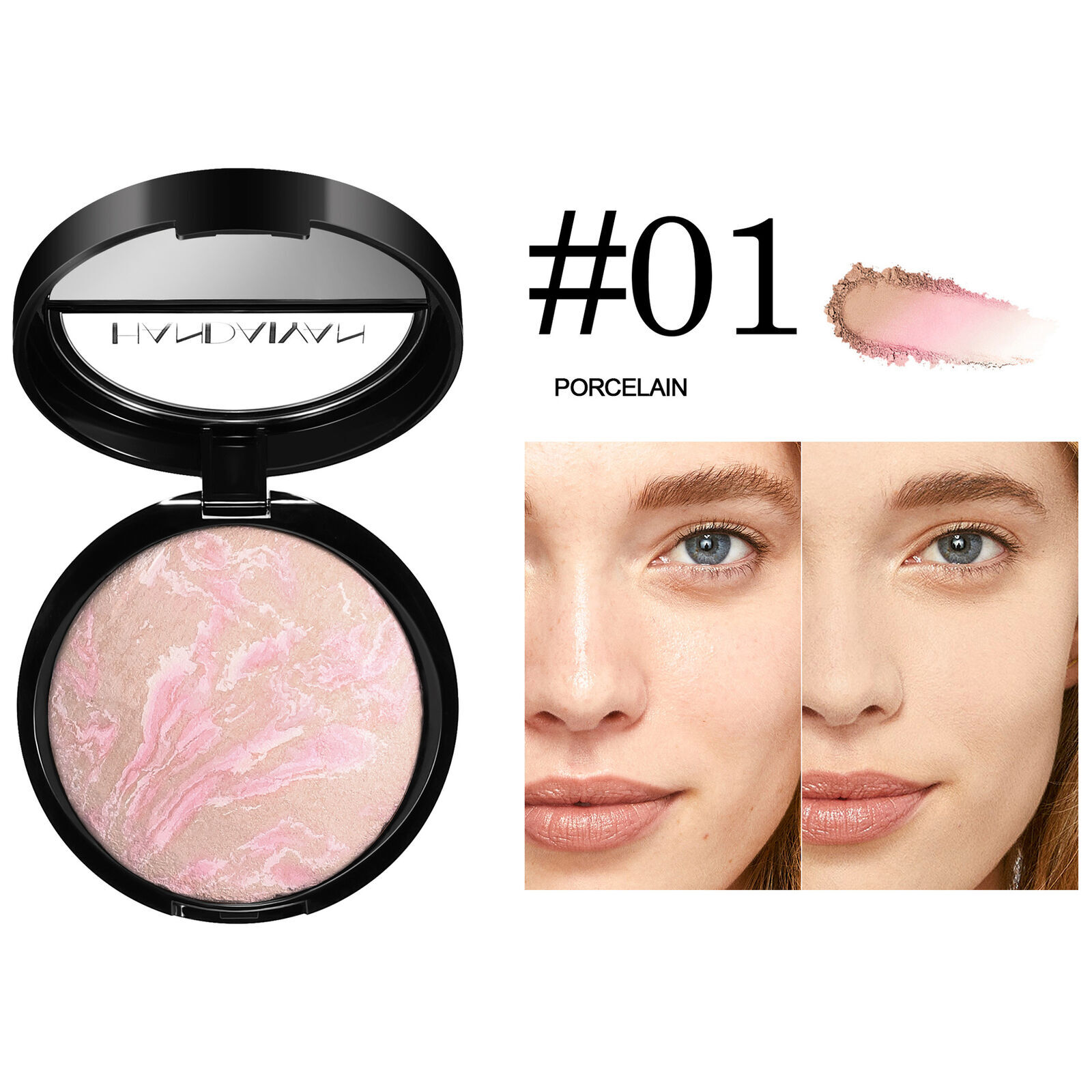 Oil Control Lighting Glow Baked Foundation Long-lasting & Waterproof Powder - Picture 18 of 24