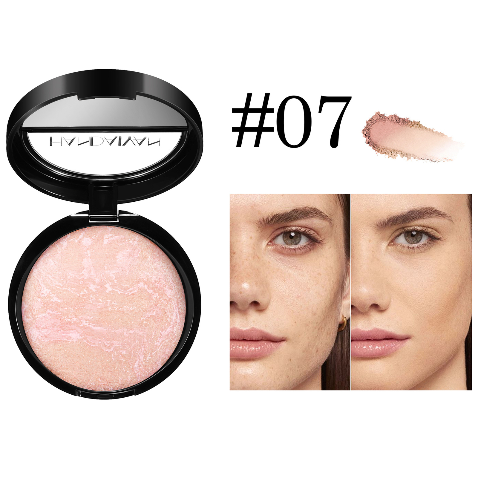 Oil Control Lighting Glow Baked Foundation Long-lasting & Waterproof Powder - Picture 24 of 24
