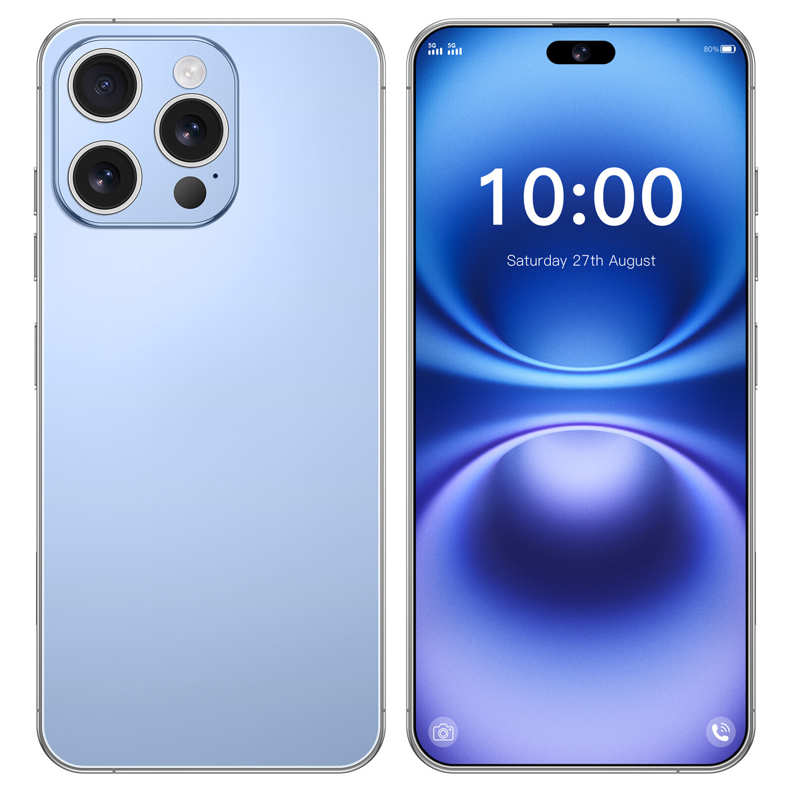 I16 Pro Max 7.3" Global Unlocked Smartphone 1TB Dual SIM Cell Phone Android 16 - Afbeelding 23 van 26