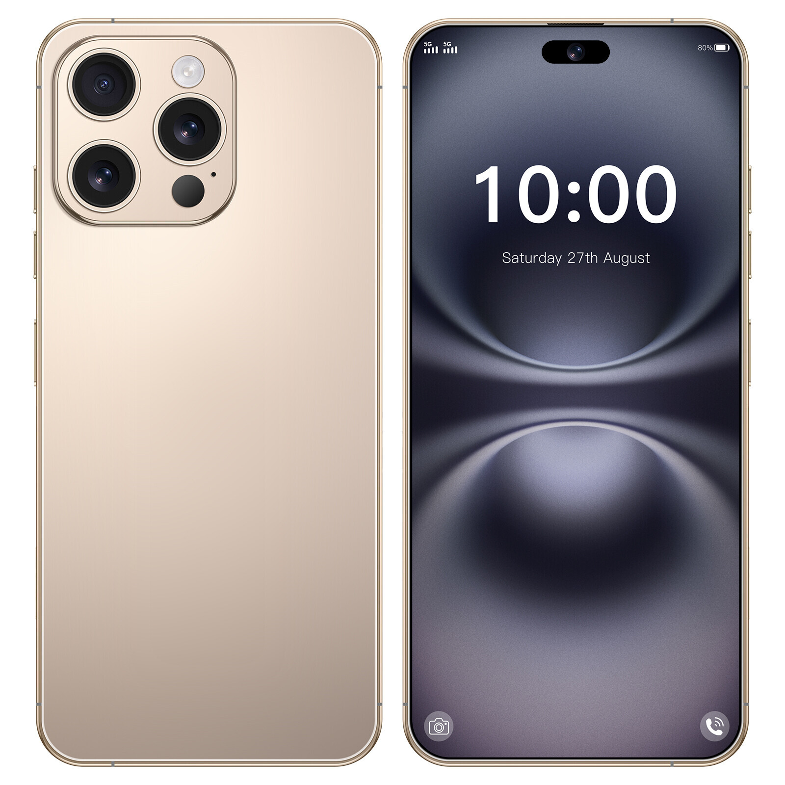 I16 Pro Max 7.3" Global Unlocked Smartphone 1TB Dual SIM Cell Phone Android 16 - Afbeelding 24 van 26