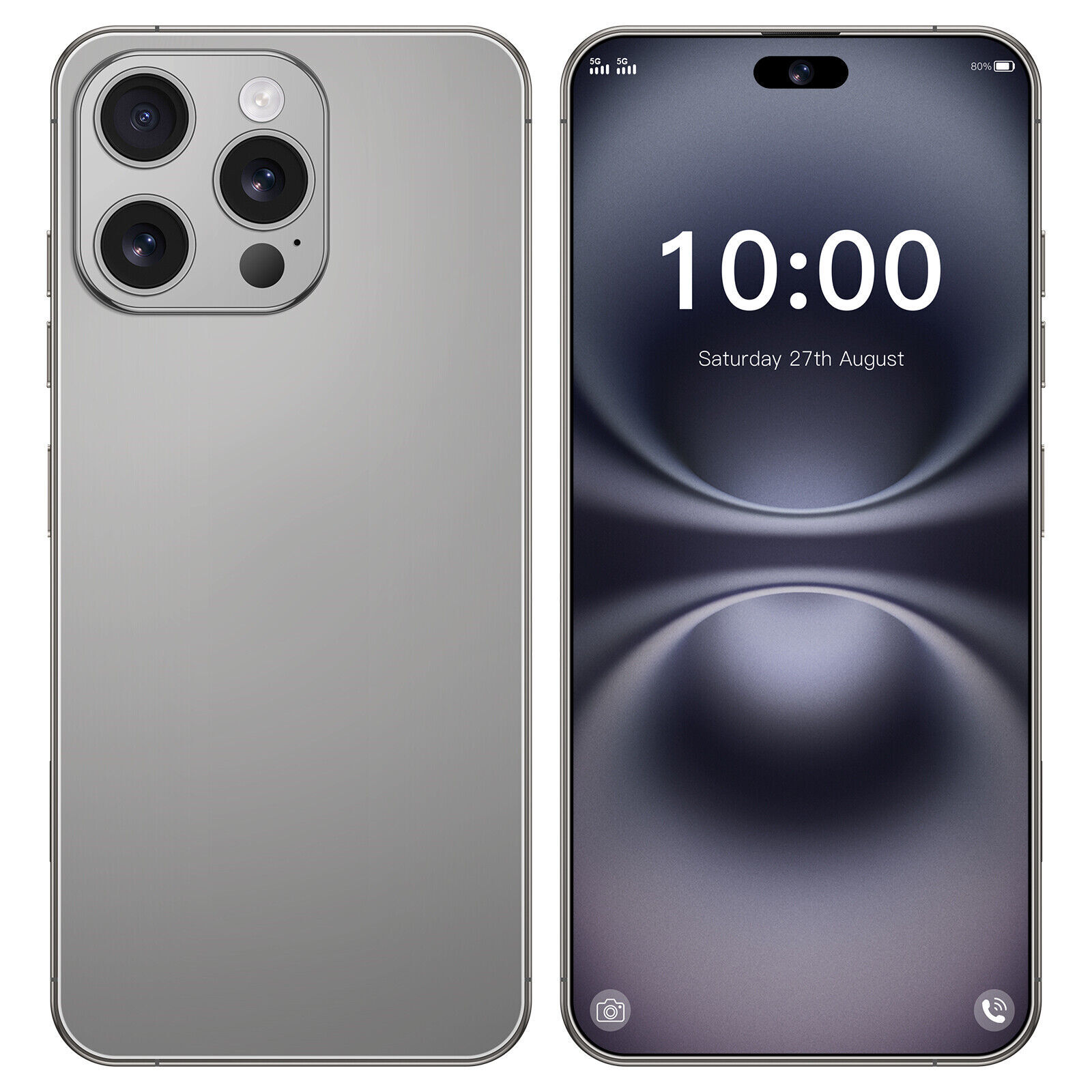 I16 Pro Max 7.3" Global Unlocked Smartphone 1TB Dual SIM Cell Phone Android 16 - Afbeelding 26 van 26