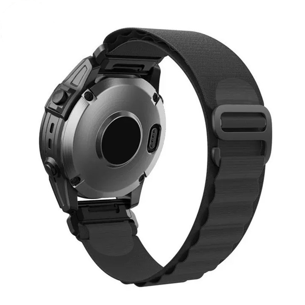 Bracelet Nylon Sport Loop Compatible avec Garmin Fenix 5/6/7 Tactix Descent Fore - Zdjęcie 21 z 24