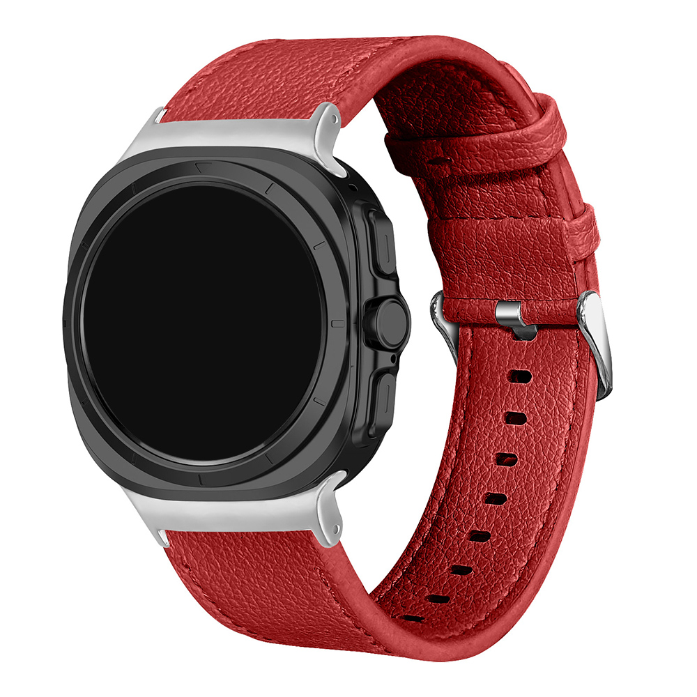 Bracelet en Cuir Véritable pour Samsung Watch Ultra 47mm - Léger et Ajustable - - Zdjęcie 25 z 30