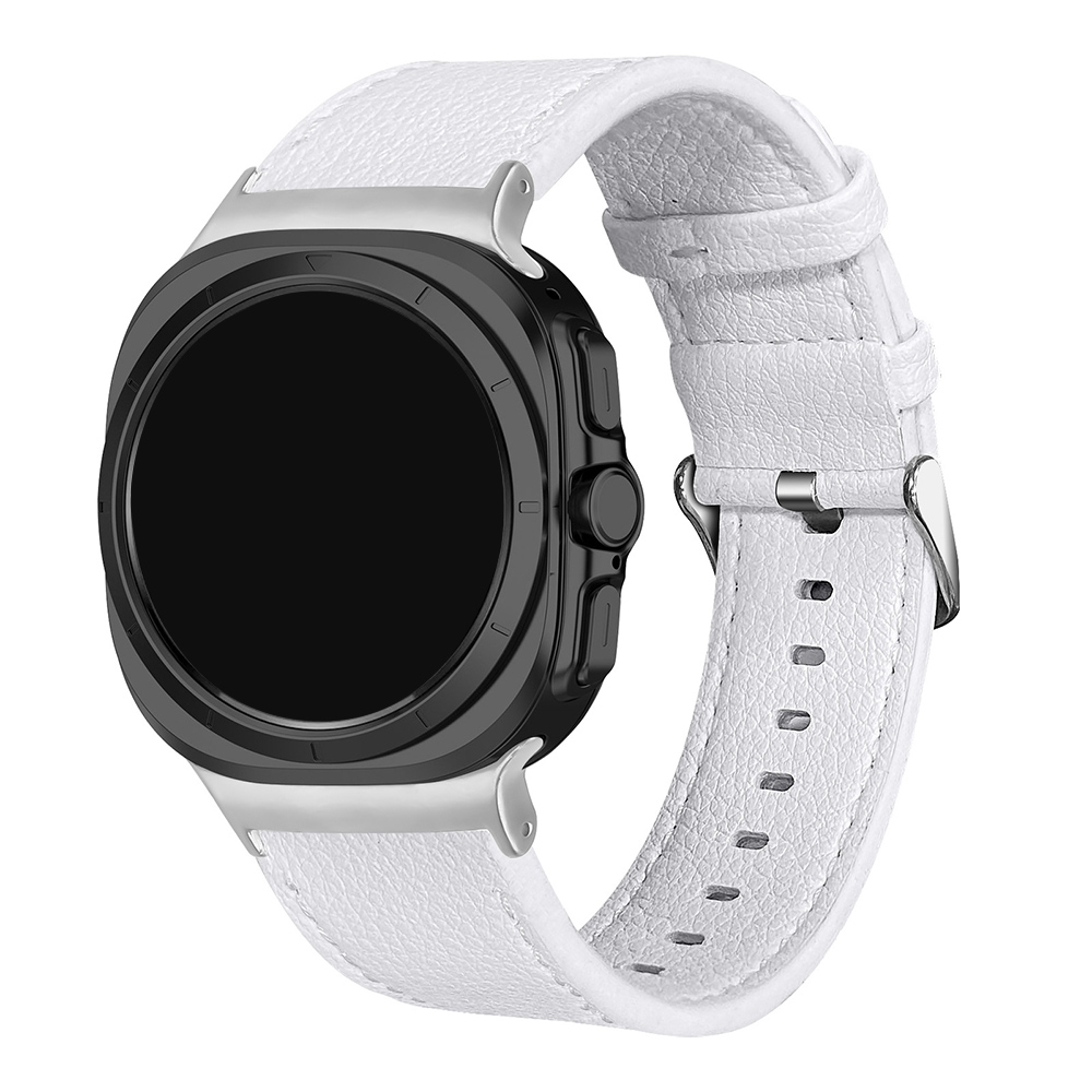 Bracelet en Cuir Véritable pour Samsung Watch Ultra 47mm - Léger et Ajustable - - Zdjęcie 28 z 30