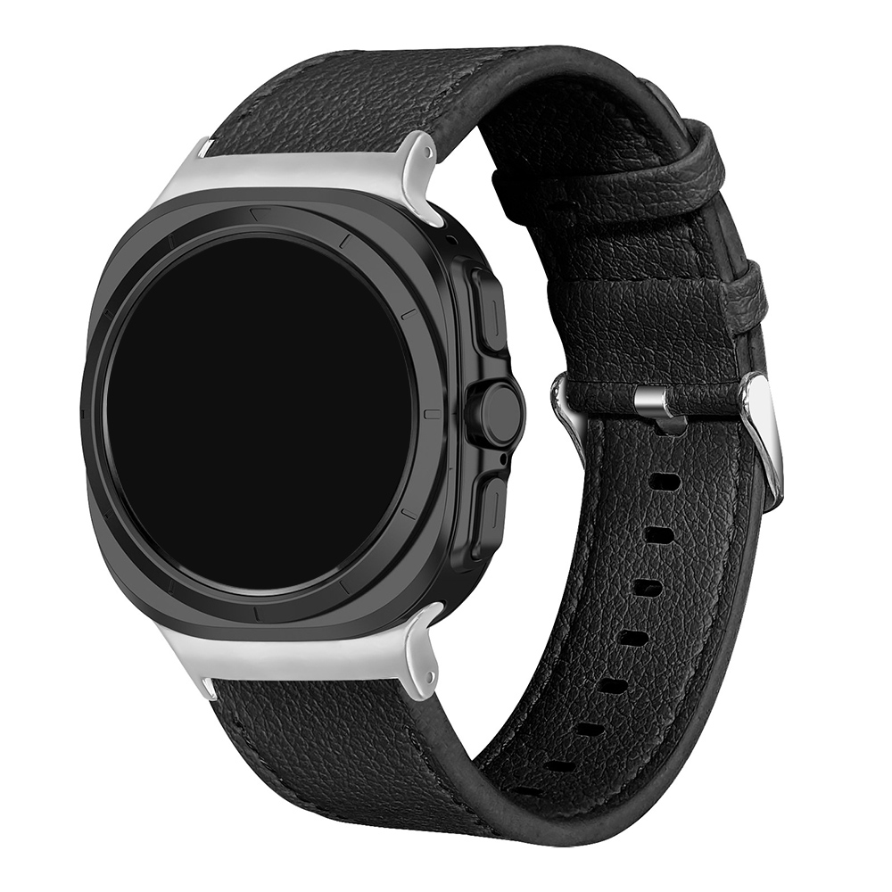 Bracelet en Cuir Véritable pour Samsung Watch Ultra 47mm - Léger et Ajustable - - Zdjęcie 29 z 30