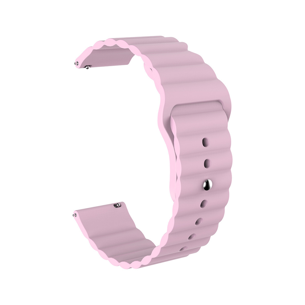 Bracelet Silicone Ondulé pour Montre Connectée - Résistant à l'Eau et Transpirat - Zdjęcie 38 z 44