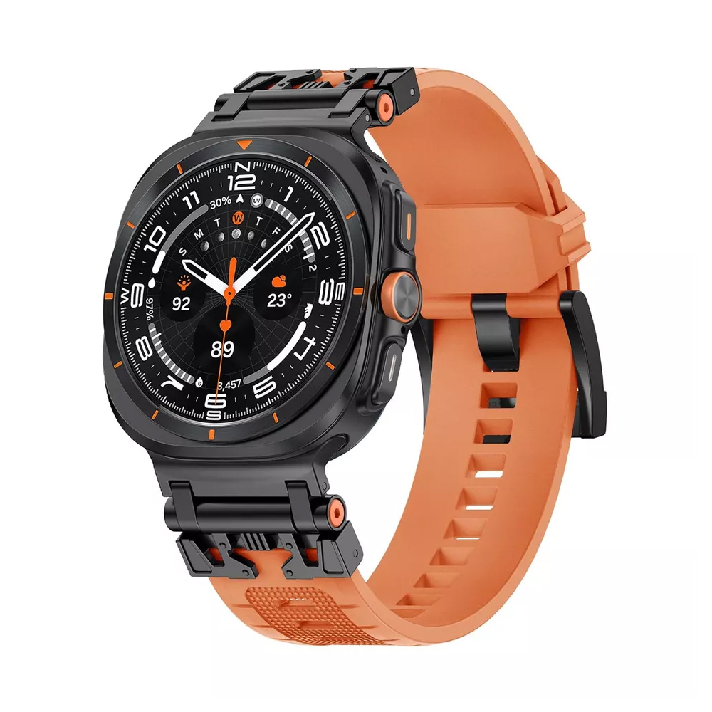 Bracelet de Monture Style Armure TPU Confortable Pour Samsung Galaxy Watch Ultra - Zdjęcie 21 z 30