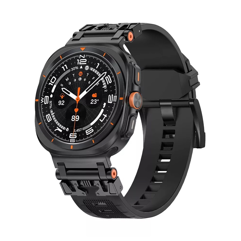 Bracelet de Monture Style Armure TPU Confortable Pour Samsung Galaxy Watch Ultra - Zdjęcie 23 z 30
