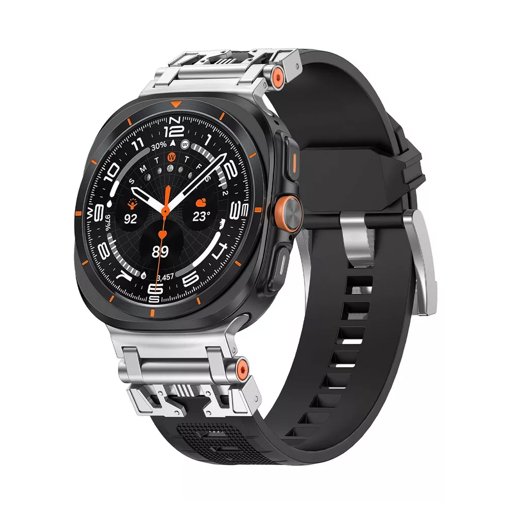 Bracelet de Monture Style Armure TPU Confortable Pour Samsung Galaxy Watch Ultra - Zdjęcie 24 z 30