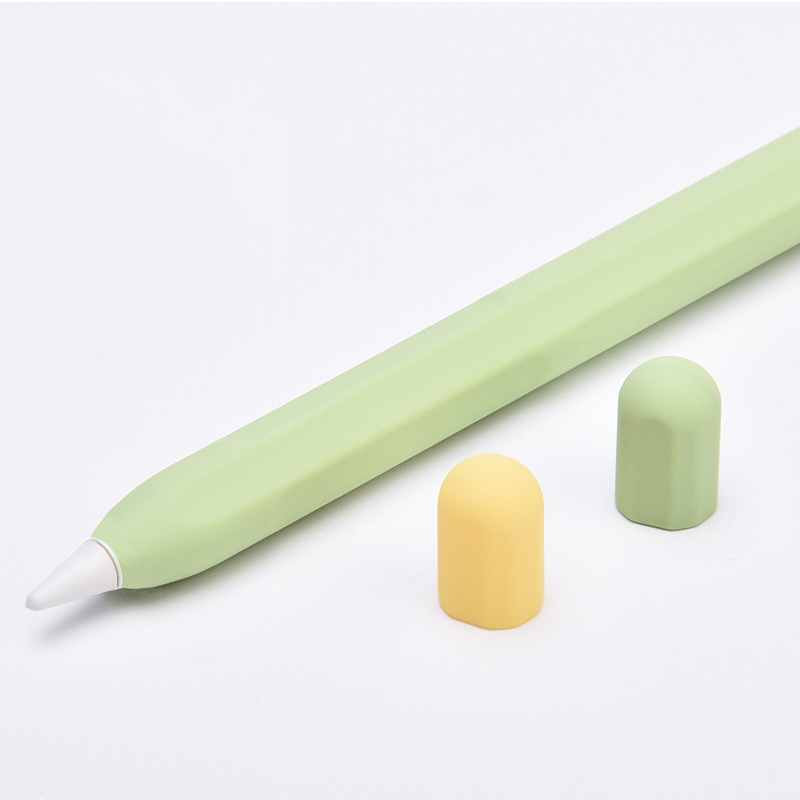 Housse en Silicone Double Couleur pour Apple Pencil Antitranspirant Lavable - Afbeelding 18 van 27