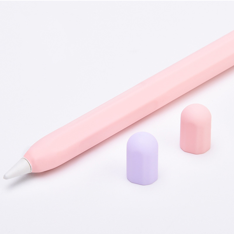 Housse en Silicone Double Couleur pour Apple Pencil Antitranspirant Lavable - Afbeelding 20 van 27