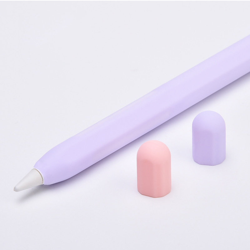 Housse en Silicone Double Couleur pour Apple Pencil Antitranspirant Lavable - Afbeelding 25 van 27