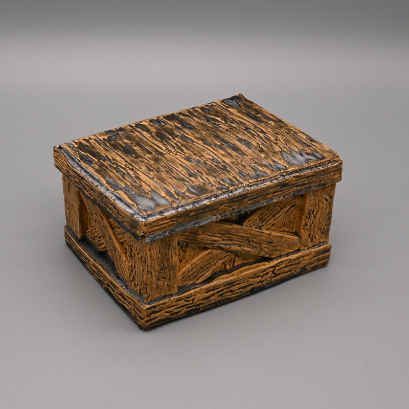1/12 Scale Simulation Tree Trunk Wooden Box Miniature Model Props Soldier Scene - Picture 13 of 15
