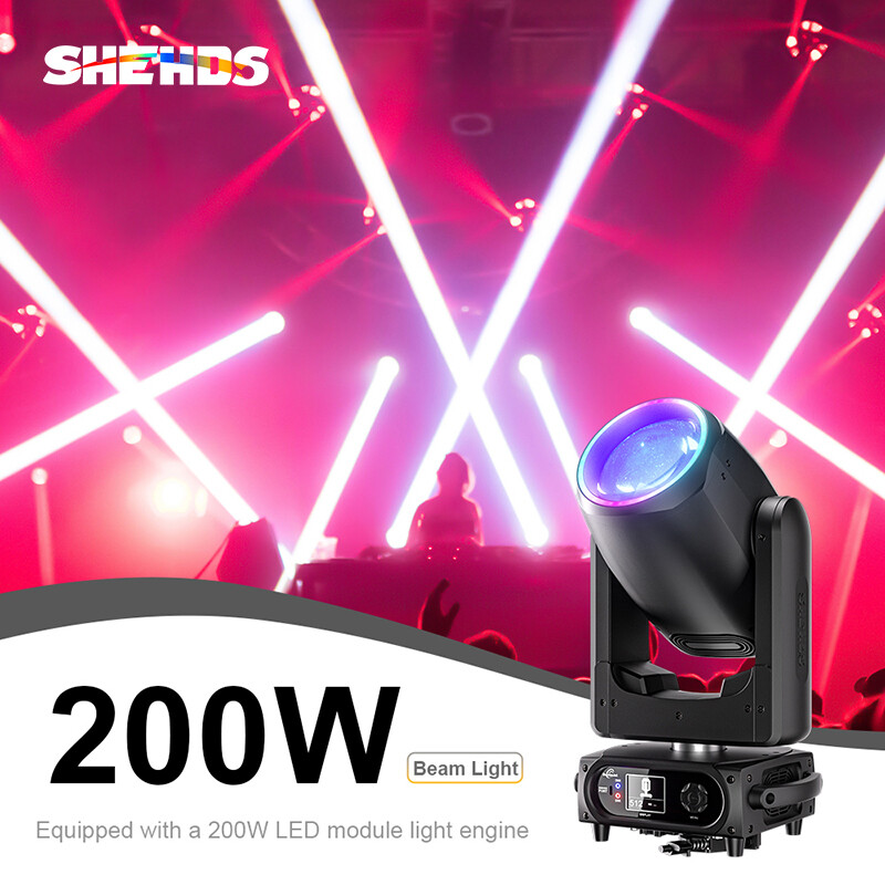 GalaxyJet 200W/300W Beam/LED Beam+Spot+Wash 3in1 Moving Head Light Gobo DMX512
