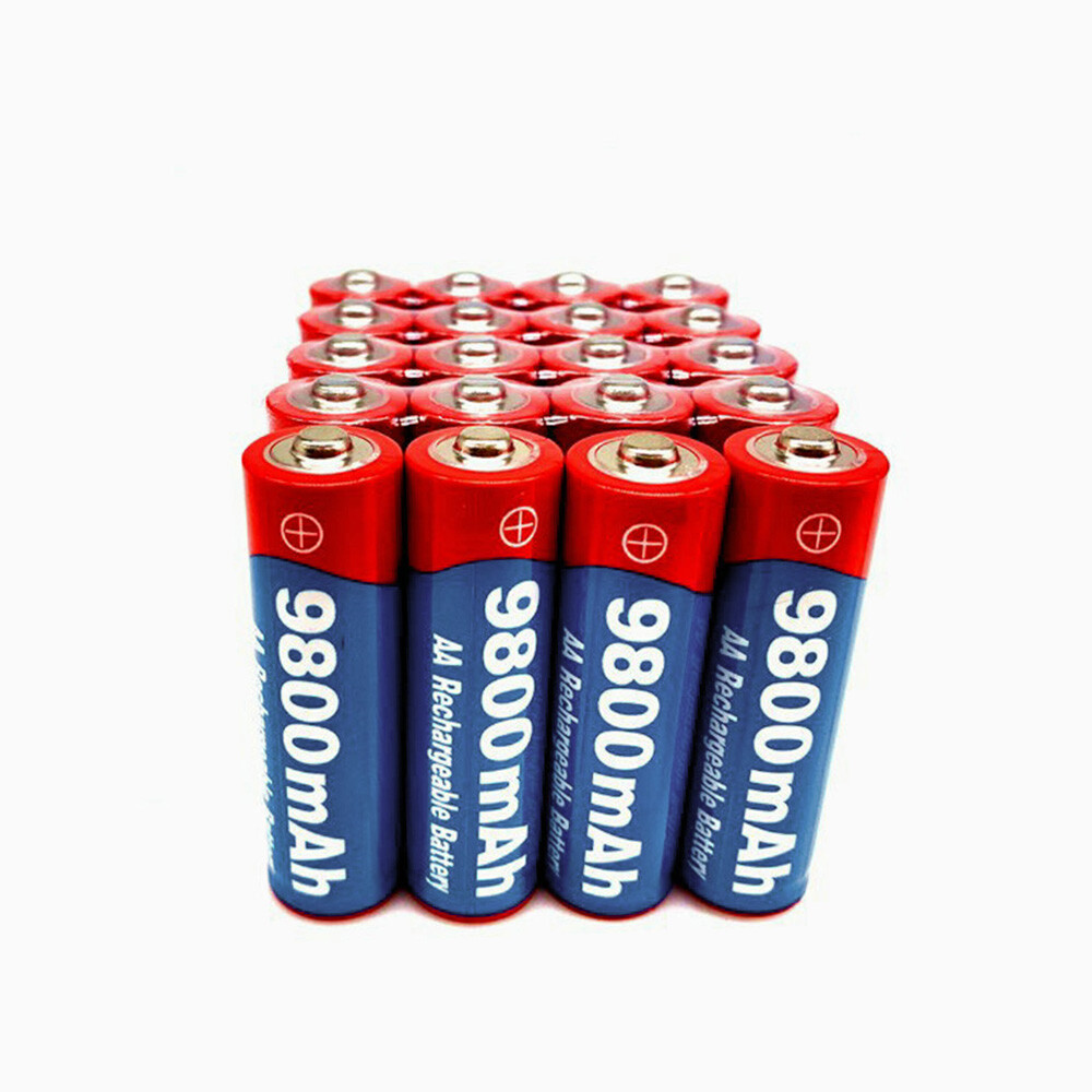 Batería Universal AA 1.5V 9800mAh Baterías Recargables 4 Ranuras Cargador de Batería - Imagen 2 de 30