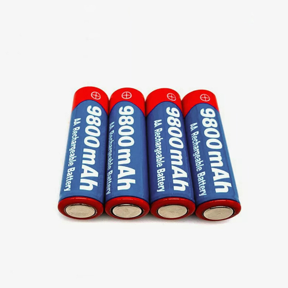 Batería Universal AA 1.5V 9800mAh Baterías Recargables 4 Ranuras Cargador de Batería - Imagen 7 de 30