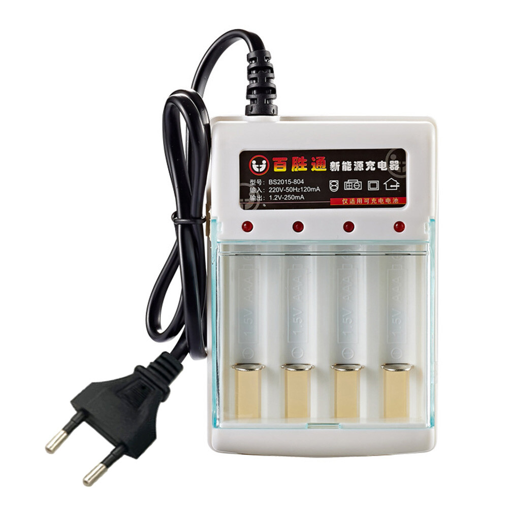 Batería Universal AA 1.5V 9800mAh Baterías Recargables 4 Ranuras Cargador de Batería - Imagen 18 de 30