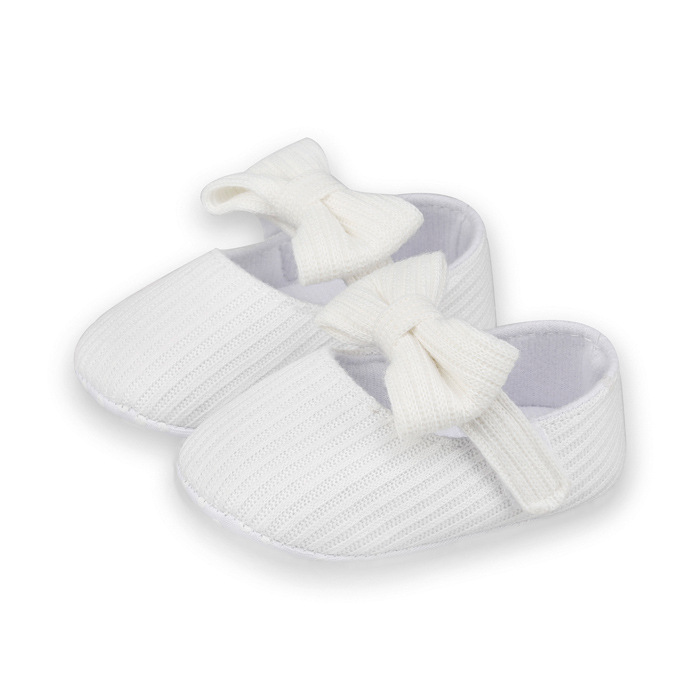 BABY GIRLS BOW SHOES SPANISH MARY JANE PARTY OCCASION WHITE SHOES UK