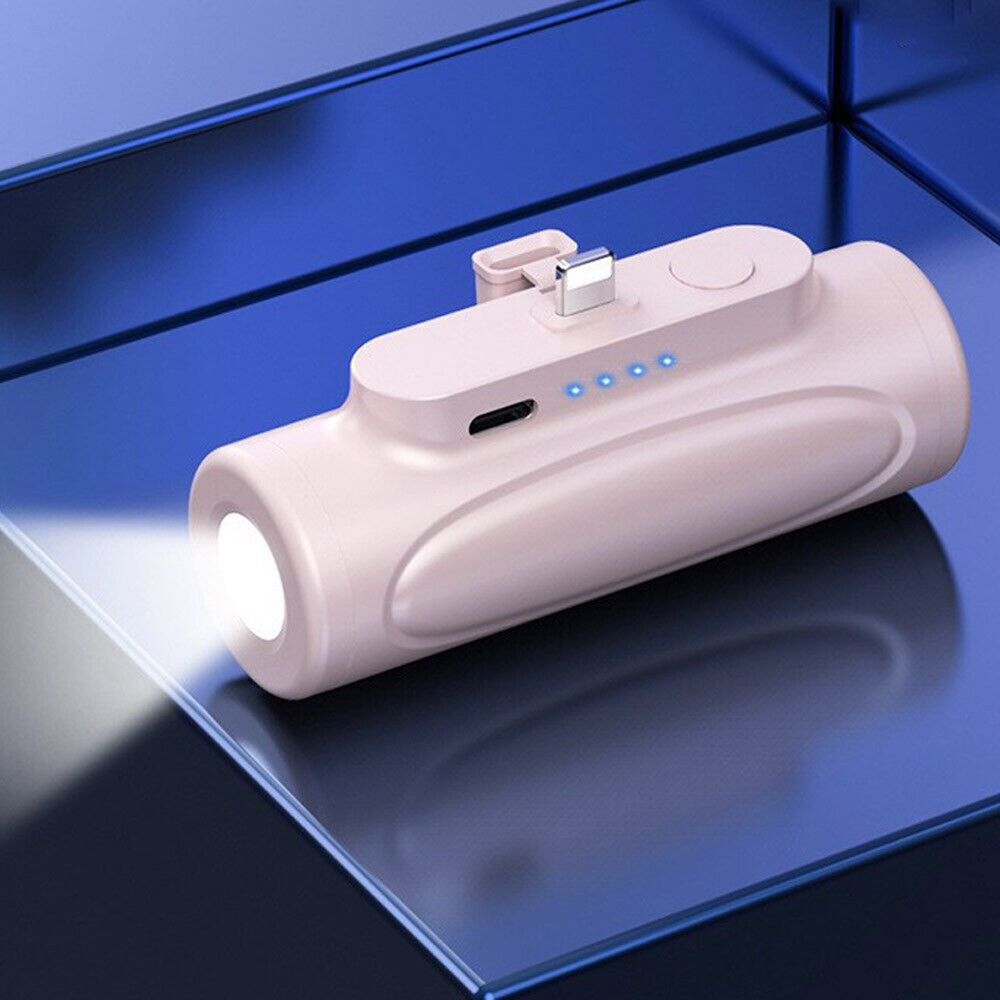 Mini cargador portátil de 5000 mAh banco de energía compacto paquete de baterías para iPhone Android - Imagen 26 de 26