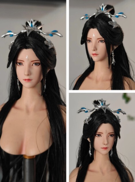 1/6 Beauty Girl Obitsu Head Model Fit 12" Female PH TBL JO LD UD Figure Body - Picture 36 of 48