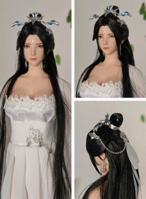 1/6 Beauty Girl Obitsu Head Model Fit 12" Female PH TBL JO LD UD Figure Body - Picture 37 of 48