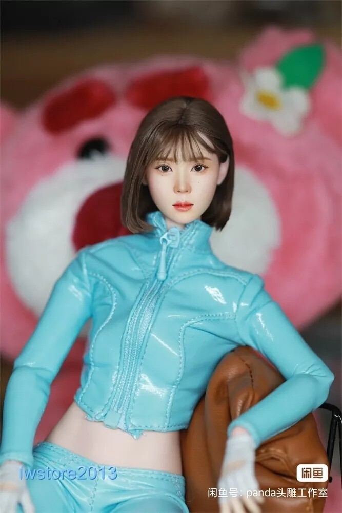 1/6 Beauty Girl Head Sculpt Fit 12" Female PH TBL UD LD Action Figure Body Dolls - Picture 7 of 44