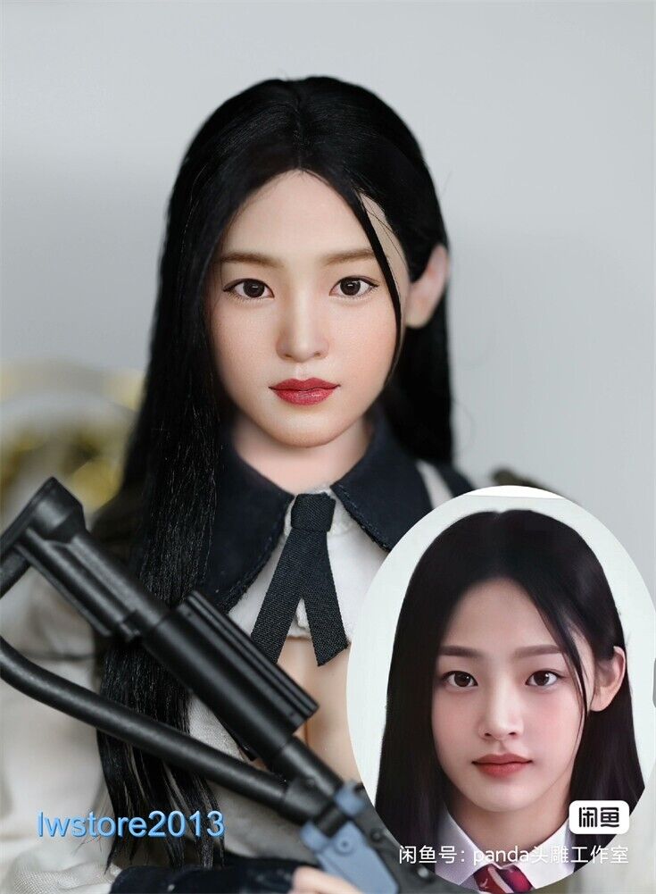 1/6 Beauty Girl Head Sculpt Fit 12" Female PH TBL UD LD Action Figure Body Dolls - Picture 10 of 54