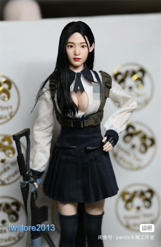 1/6 Beauty Girl Head Sculpt Fit 12" Female PH TBL UD LD Action Figure Body Dolls - Picture 12 of 54