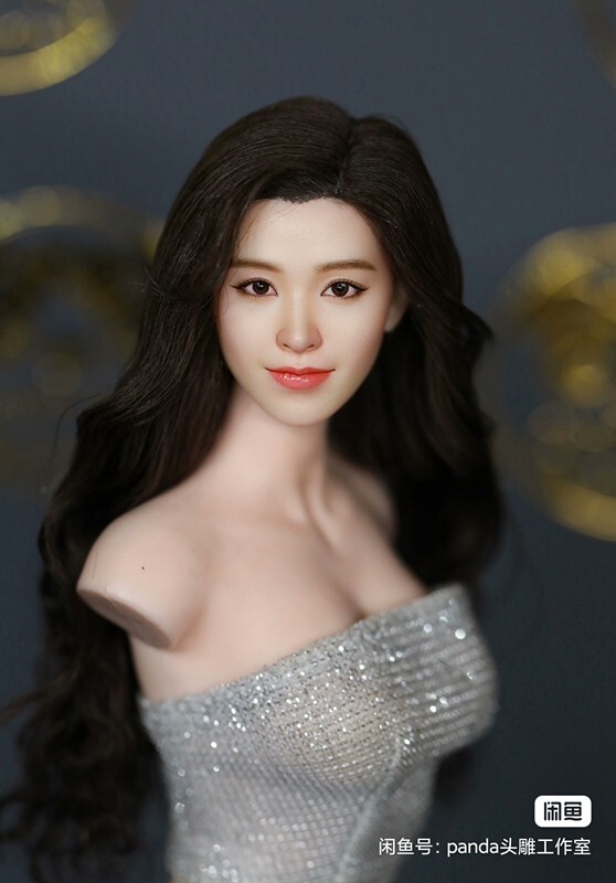 1/6 Beauty Girl Head Sculpt Fit 12" Female PH TBL UD LD Action Figure Body Dolls - Picture 2 of 26