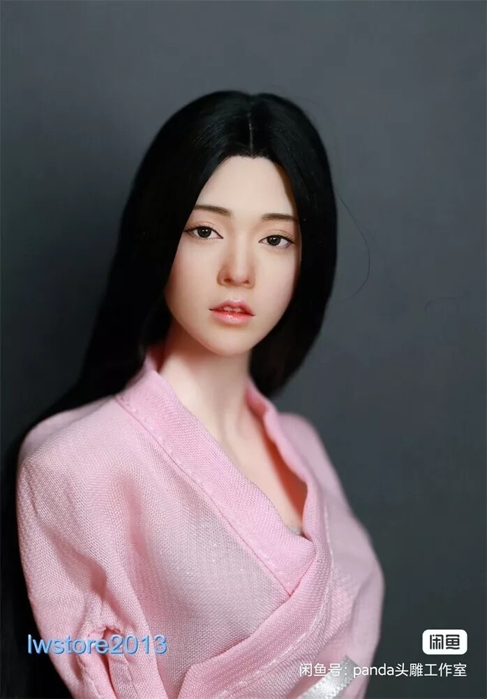 1/6 Beauty Girl Head Sculpt Fit 12" Female PH TBL UD LD Action Figure Body Dolls - Picture 16 of 26