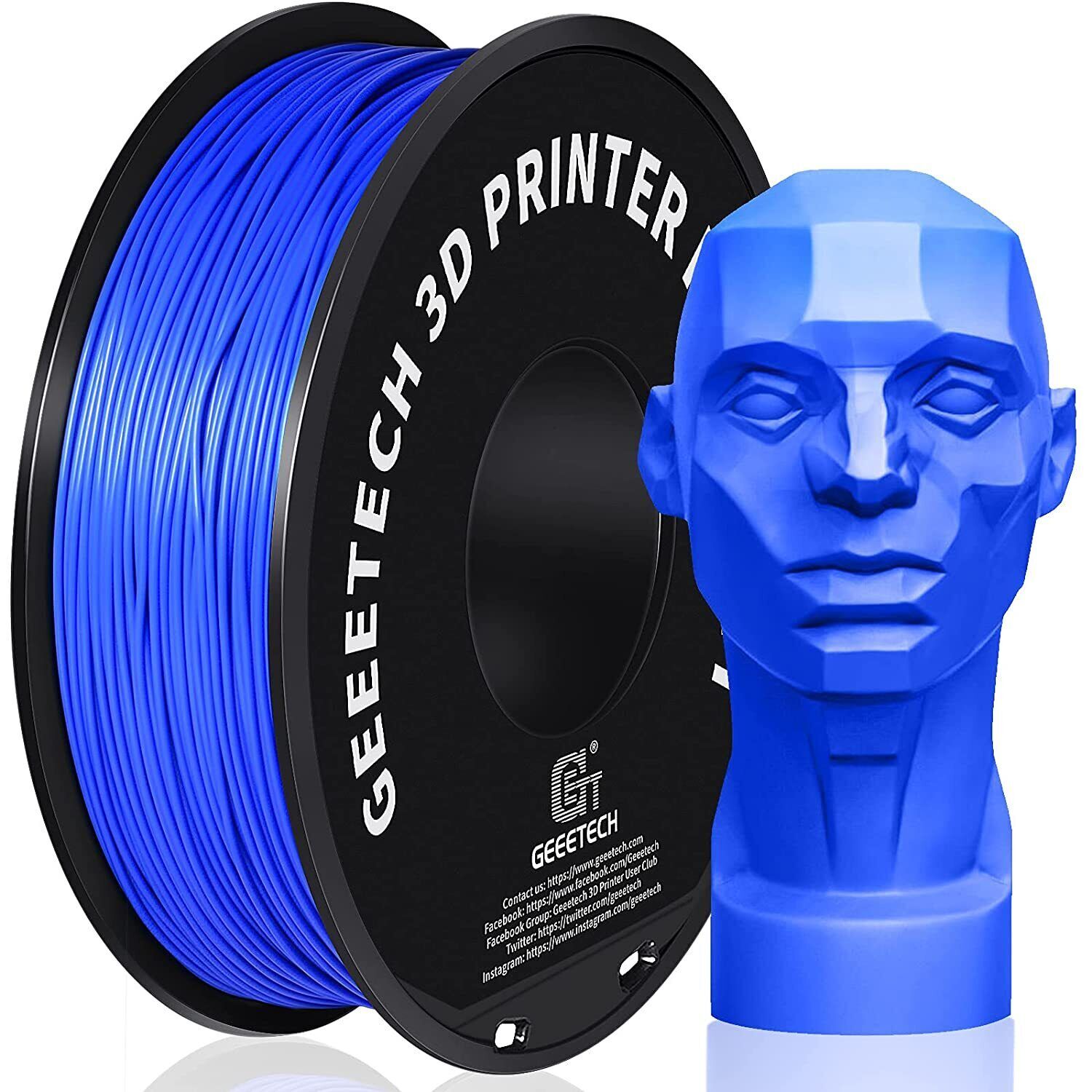 (BUY 6 GET 4 FREE,Add 10)Geeetech 3D Printer Filament ABS+/PETG/PLA 1.75mm 1KG - Picture 33 of 138