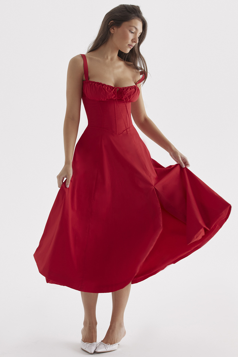 2025 summer temperament, high-end sense, camisole, gentle style French skirt - Picture 19 of 19