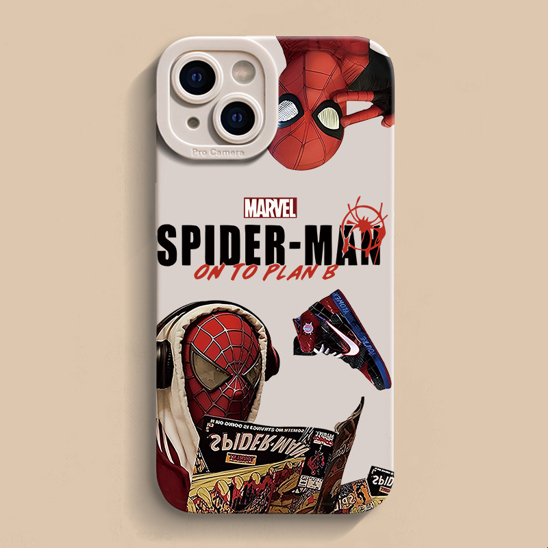 Etui na telefon Cartoon Spider do iPhone 16 15 14 13 12 11 Pro Max X XS XR 7 - Zdjęcie 17 z 22