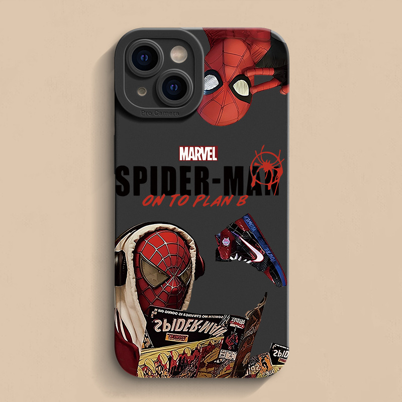 Etui na telefon Cartoon Spider do iPhone 16 15 14 13 12 11 Pro Max X XS XR 7 - Zdjęcie 19 z 22