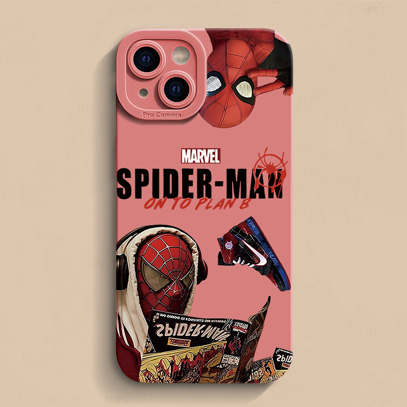 Etui na telefon Cartoon Spider do iPhone 16 15 14 13 12 11 Pro Max X XS XR 7 - Zdjęcie 20 z 22
