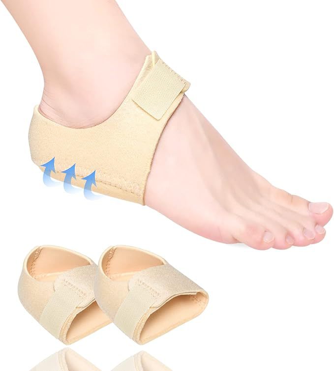 Heel Protectors, Heel Cups for Plantar Fasciitis,Thickened Gel Heel Cushion Pads - Picture 10 of 10