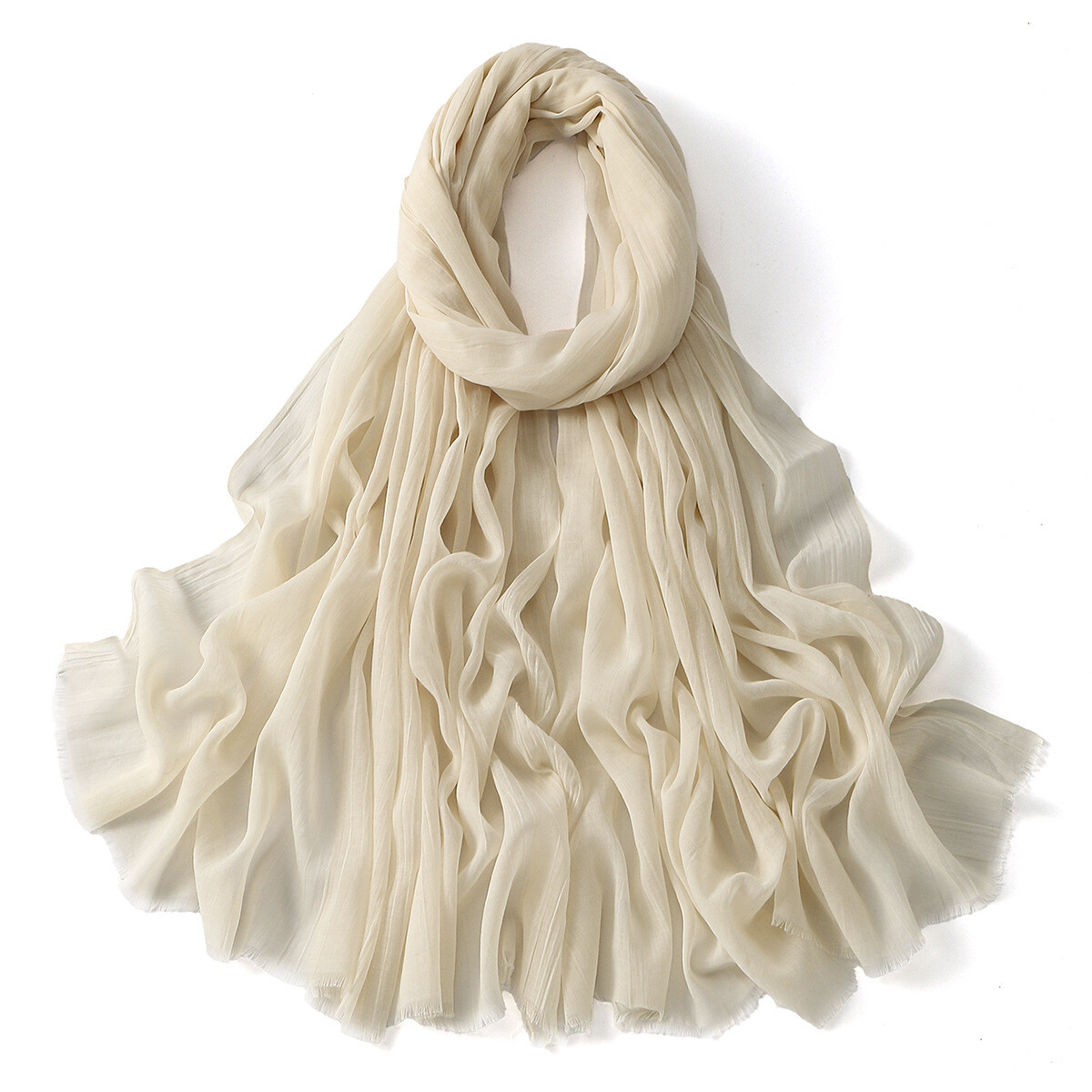 Solid Color Long Headscarf Muslim Women Hijab Scarves Shawl Wrap Head Cover Arab - Picture 37 of 54