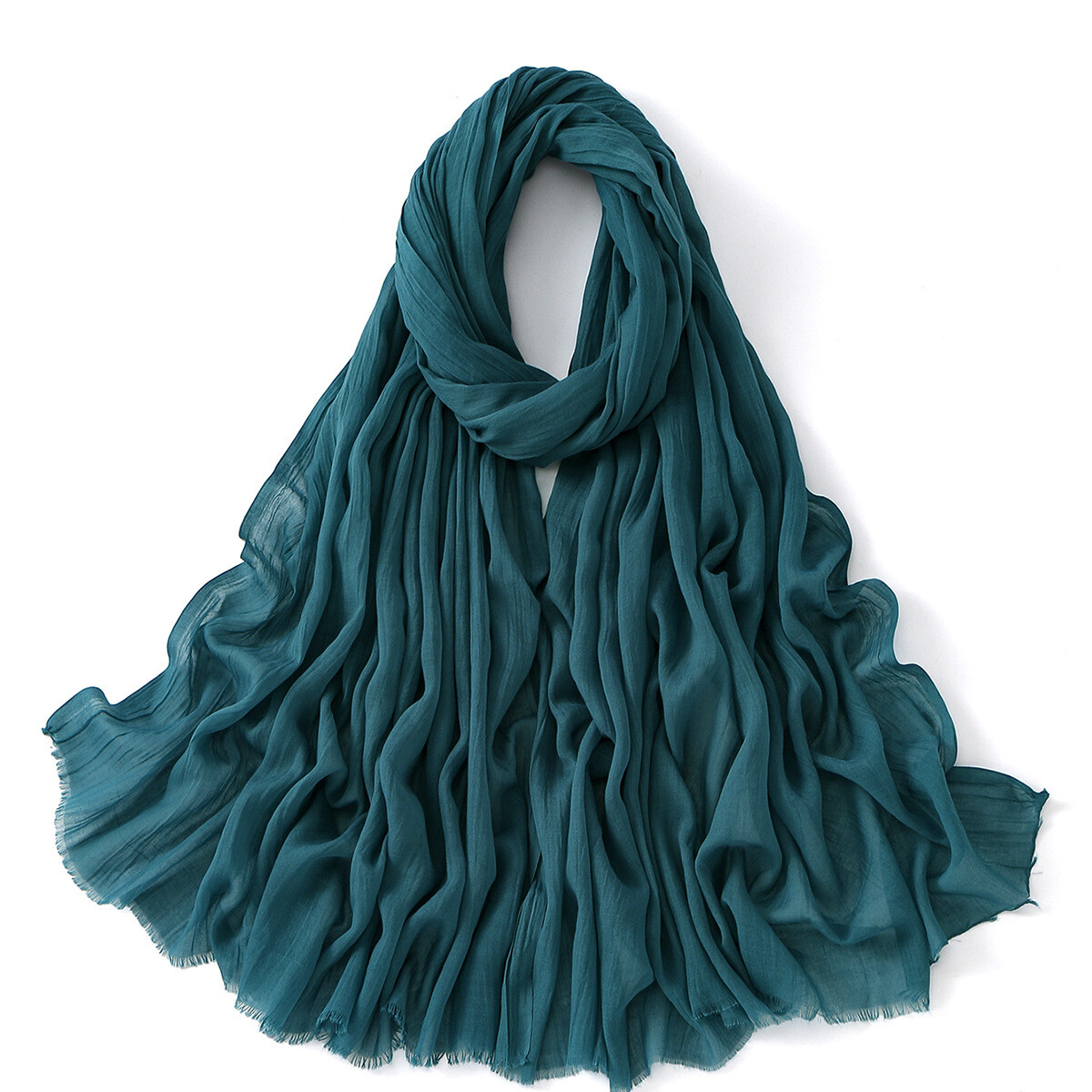 Long Headscarf 185*95Cm Islamic Women Hijab Muslim Turban Shawl Wrap Scarf Stole - Picture 34 of 54