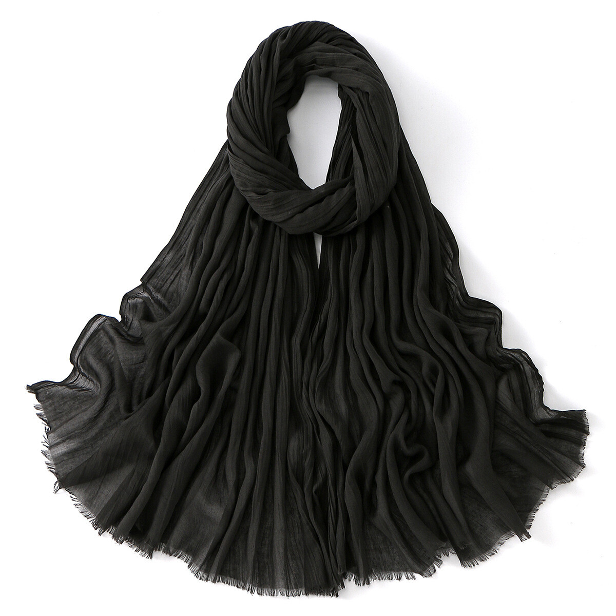 Long Headscarf 185*95Cm Islamic Women Hijab Muslim Turban Shawl Wrap Scarf Stole - Picture 38 of 54